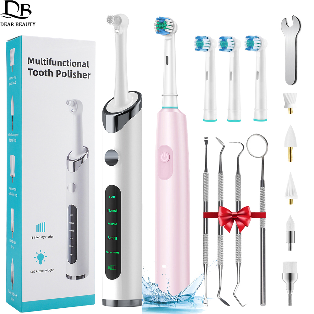Teeth Whitening Express - Electric Tooth Polisher Dental Scaler Rechargeable