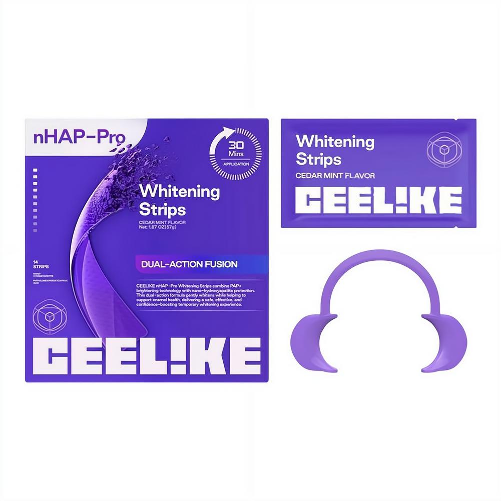Teeth Whitening Fast - Purple Teeth Whitening Strip No Sensitive