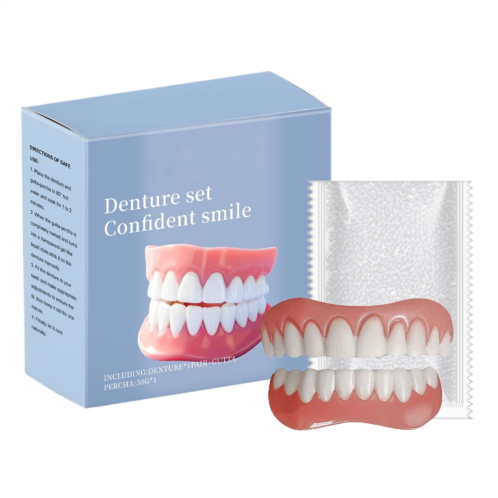 Teeth Whitening For Braces - Denture Kit Resin Denture Restoration Set