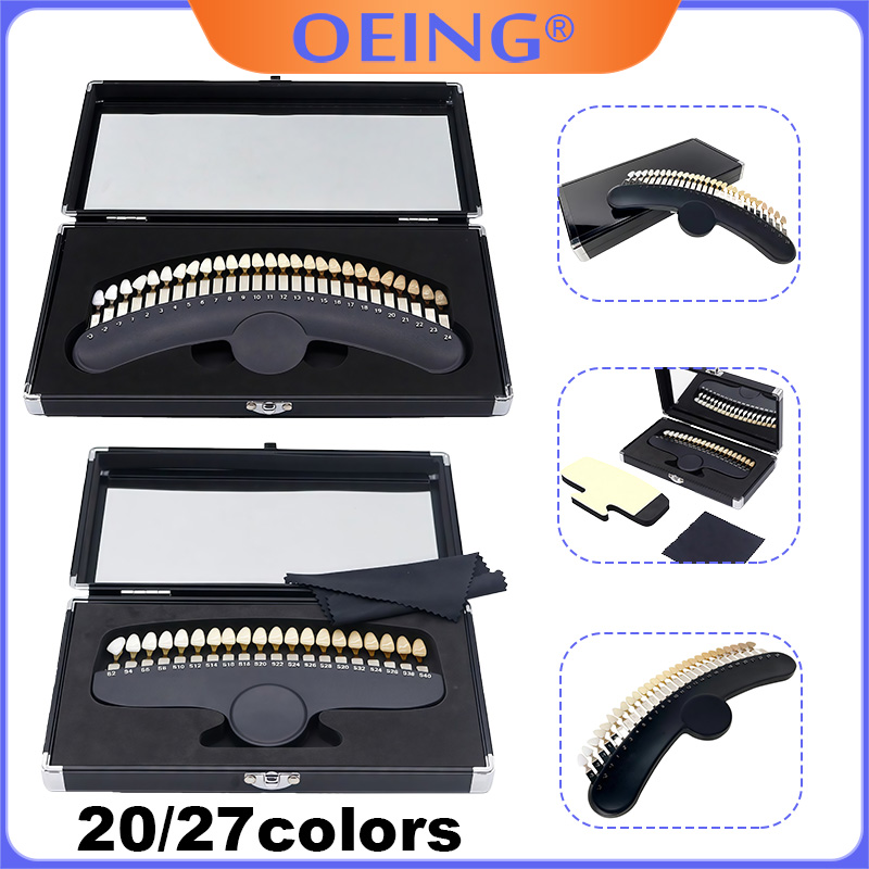Teeth Whitening Before And After - Dental 3D Resin Shade Guide Waterproof