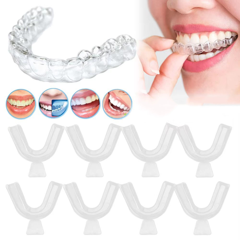 1/3/6pairs Silicone Mouth Guar - Teeth Whitening Gel For Trays avaliação e preço