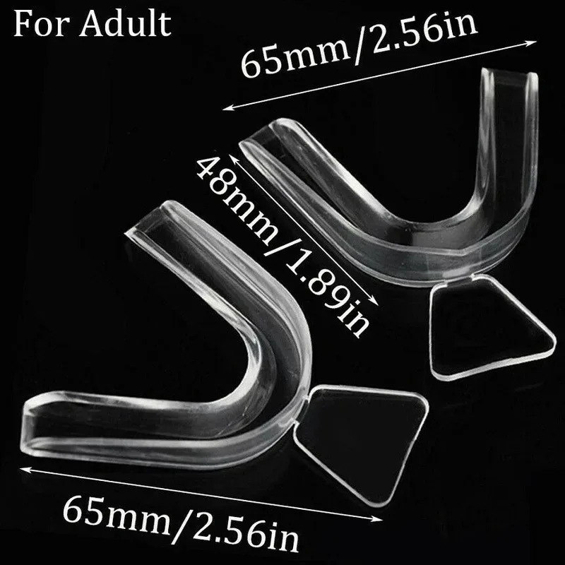 1/3/6pairs Silicone Mouth Guar - Teeth Whitening Gel For Trays avaliação e preço