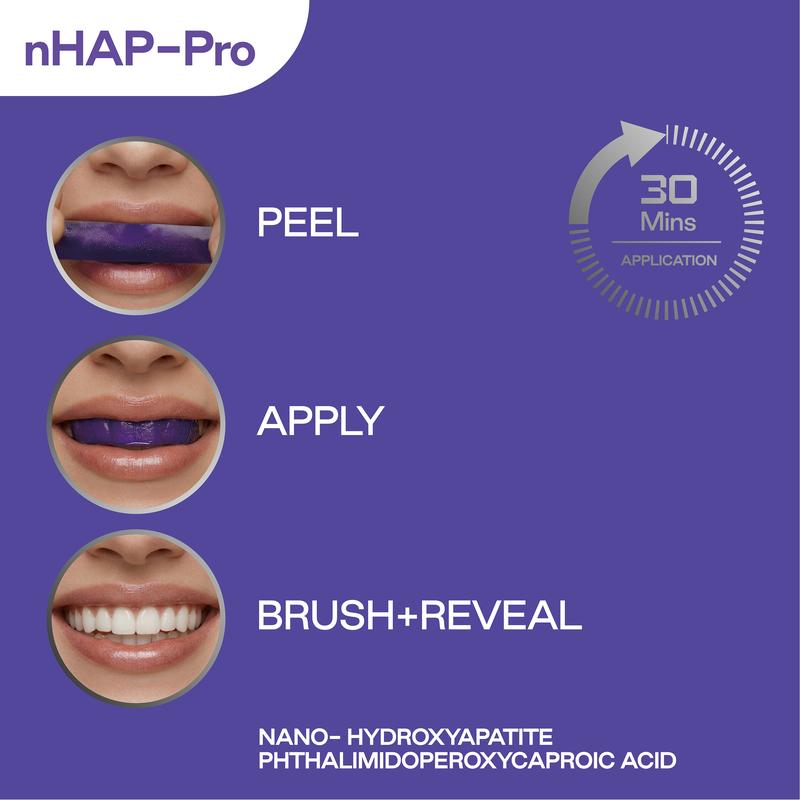 Purple Teeth Whitening Strips  - Teeth Whitening Retainer avaliação e preço