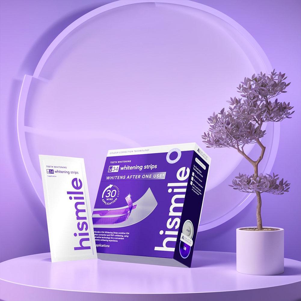 Purple Teeth Whitening Strips  - Teeth Whitening Retainer avaliação e preço