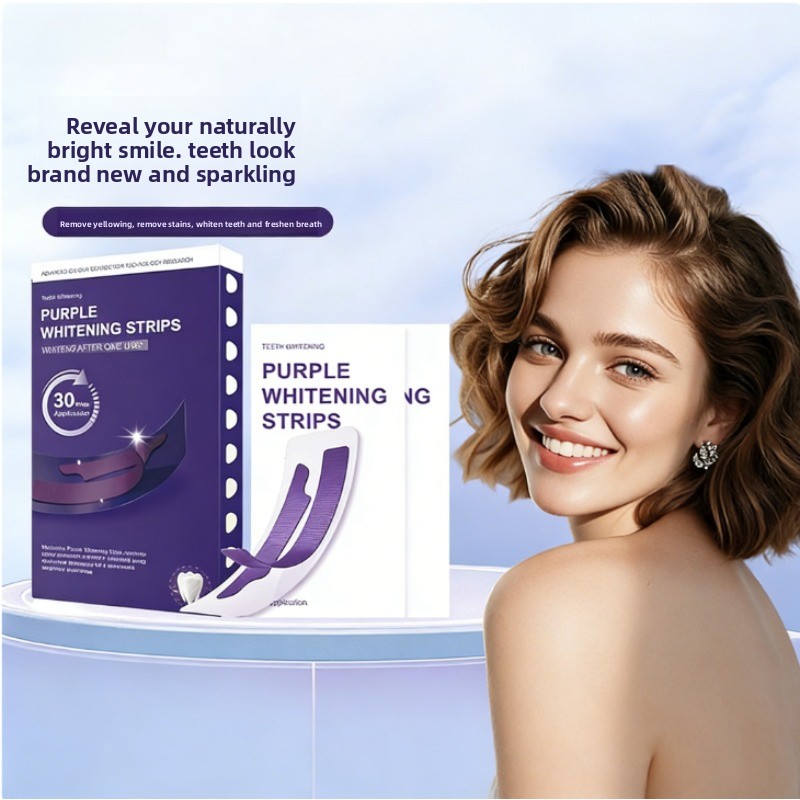 V34 Purple Glowing Dry Tooth S - Teeth Whitening Retainer avaliação e preço