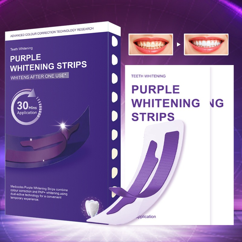 V34 Purple Glowing Dry Tooth S - Teeth Whitening Retainer avaliação e preço
