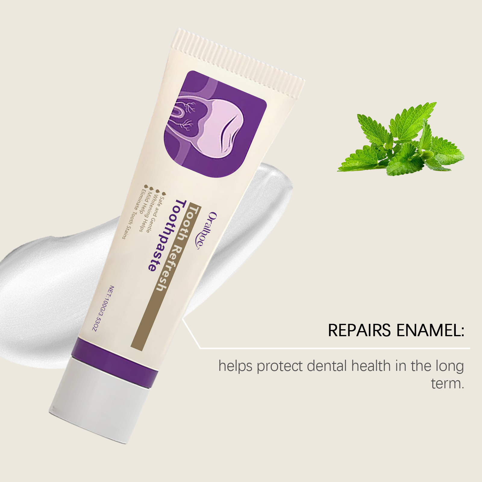 Teeth Refresh Toothpaste White - Teeth Whitening Best avaliação e preço