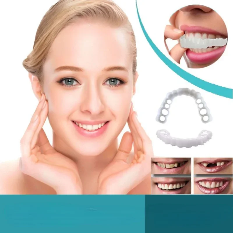 Denture Cover Veneer Snap-on T - Teeth Whitening Session avaliação e preço