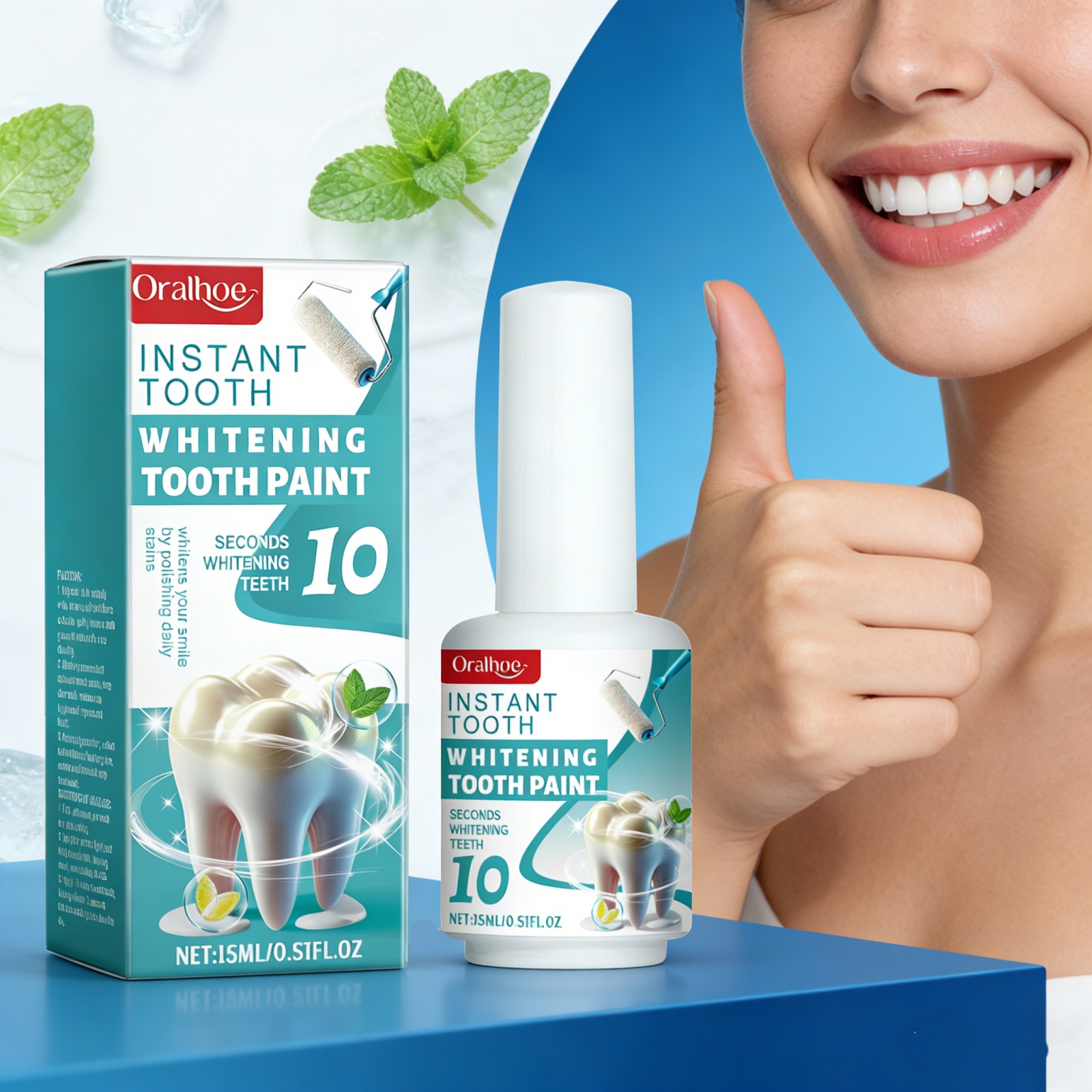 Instant Teeth Whitening Paint  - Teeth Whitening Fast avaliação e preço