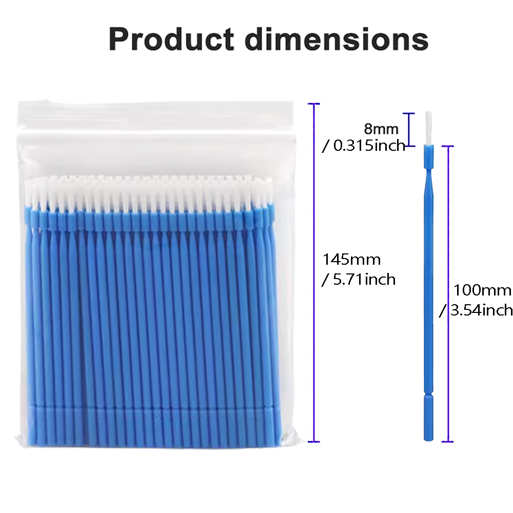 100Pcs Dental Disposable Micro - Teeth Whitening Brush avaliação e preço