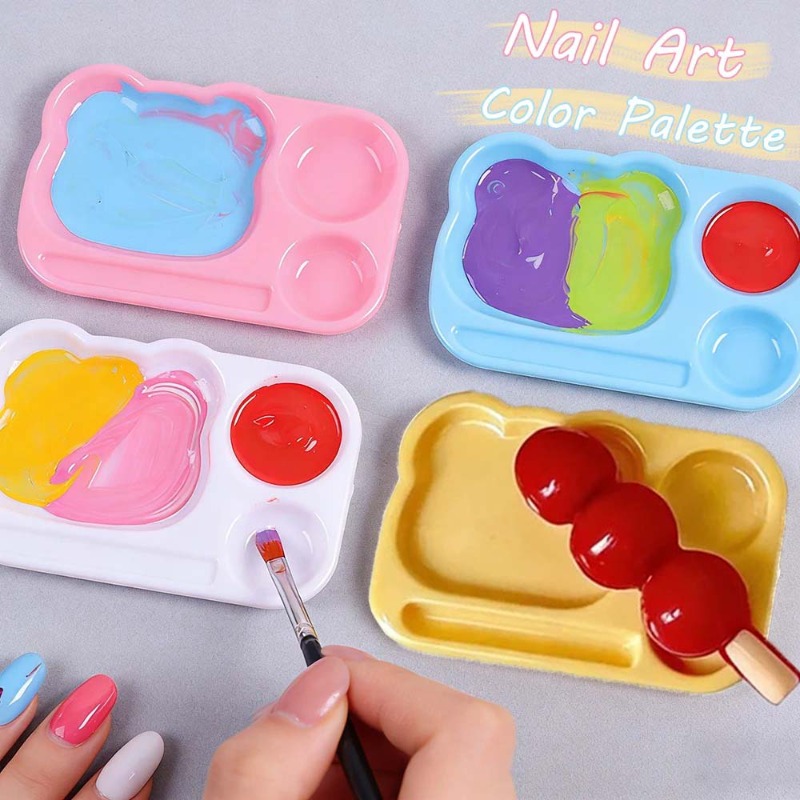 Cartoon Color Palette Nail Art - Teeth Whitening Gel For Trays avaliação e preço