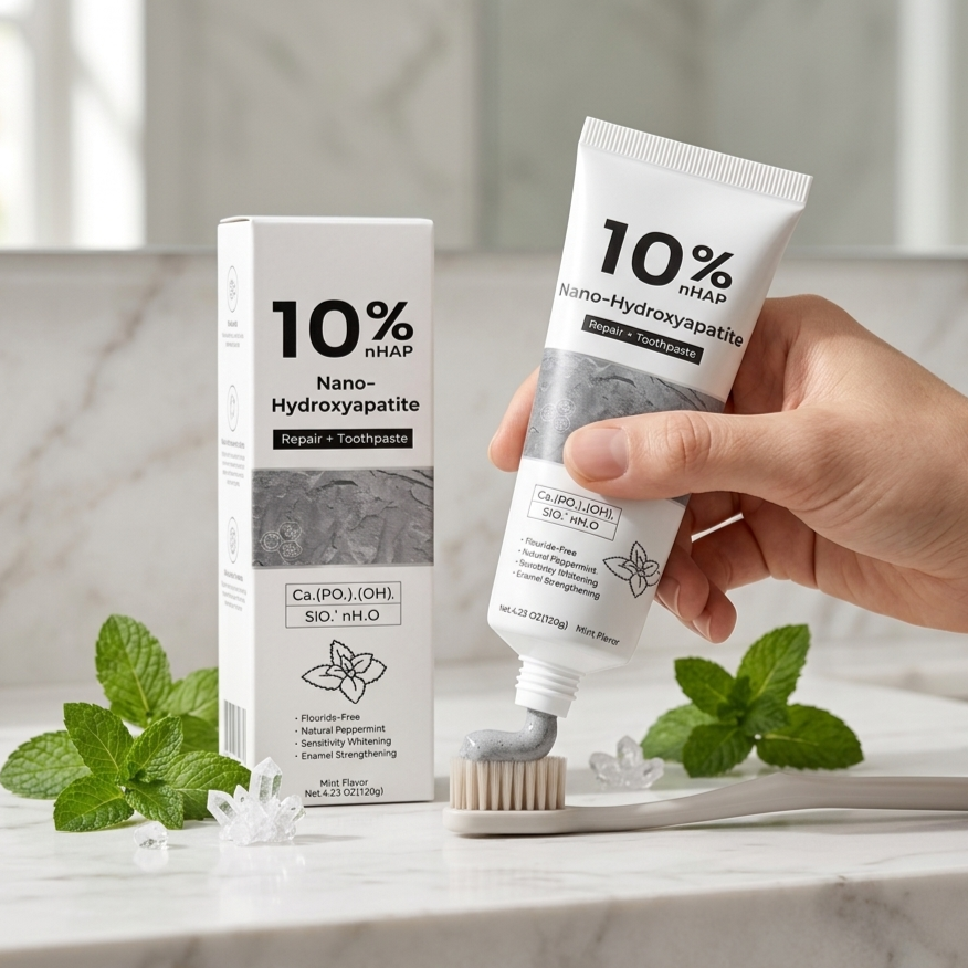 Nano-Hydroxyapatite Toothpaste - Teeth Whitening Best avaliação e preço