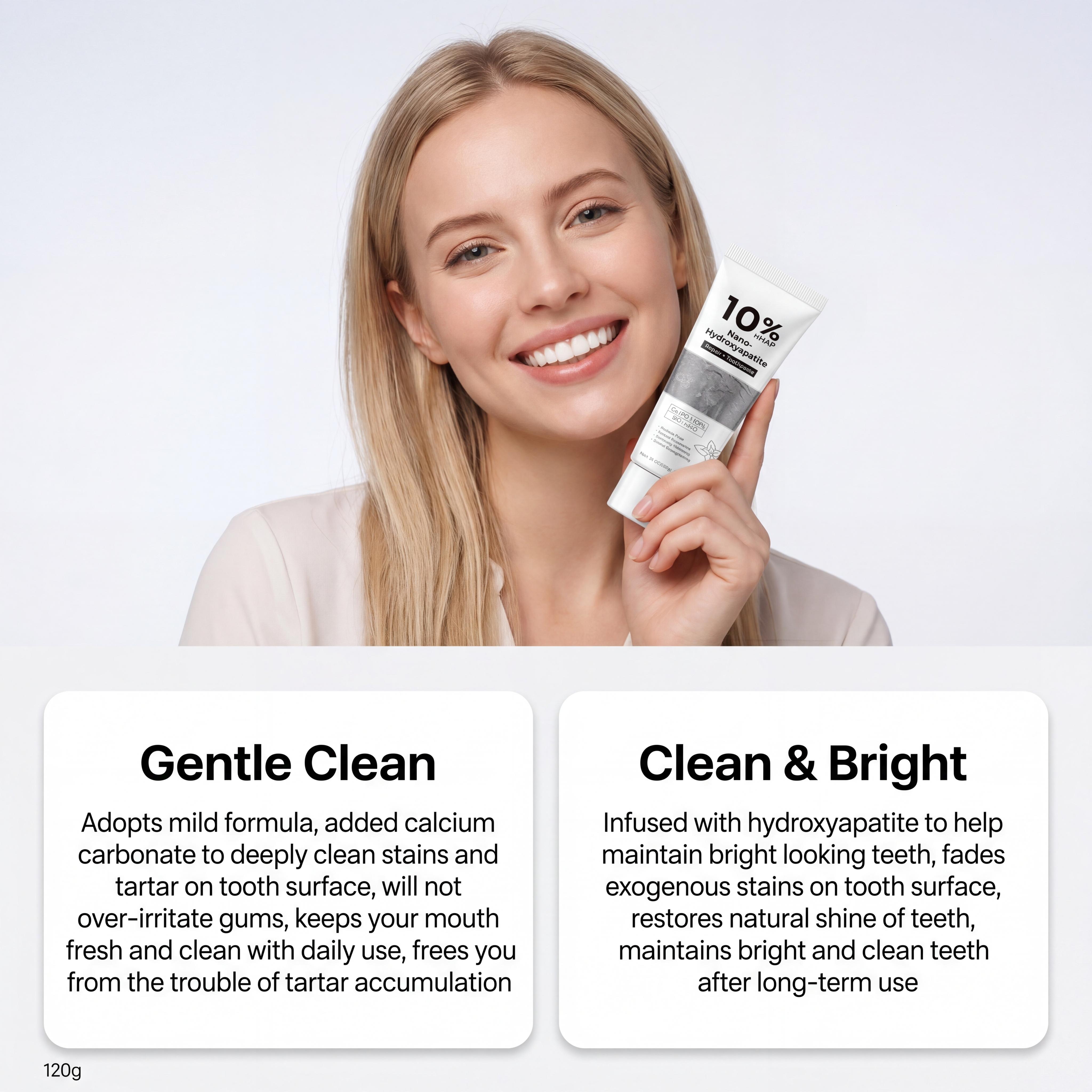 Nano-Hydroxyapatite Toothpaste - Teeth Whitening Best avaliação e preço