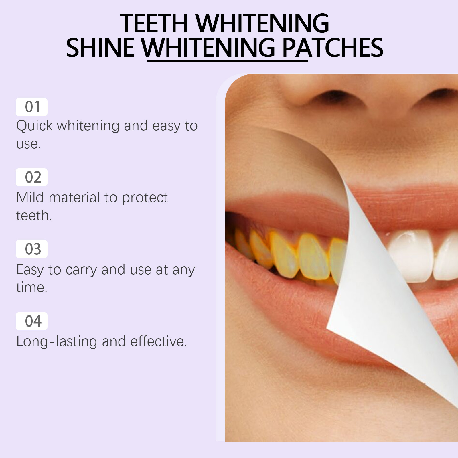 Purple Teeth Whitening Strips  - Teeth Whitening Retainer avaliação e preço