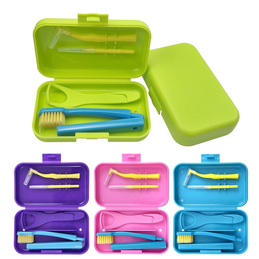Portable Toothbrush Box Orthod - Teeth Whitening Brush avaliação e preço