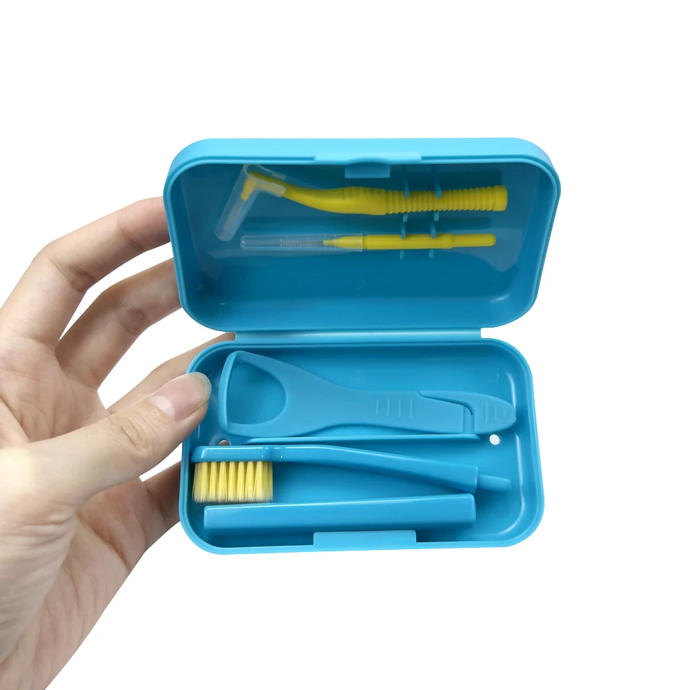 Portable Toothbrush Box Orthod - Teeth Whitening Brush avaliação e preço