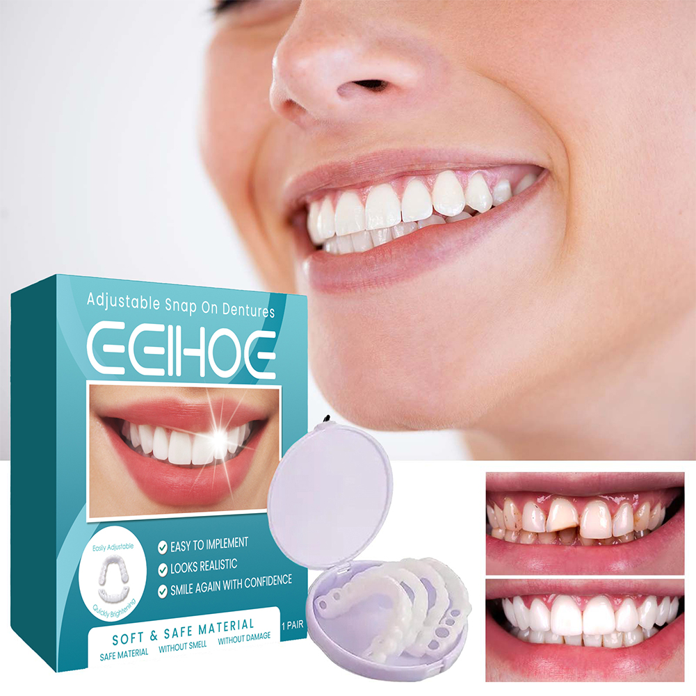 Adjustable Dentures Teeth Temp - Teeth Whitening For Braces avaliação e preço