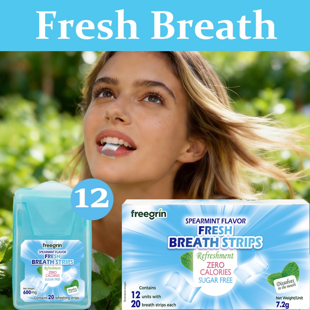 FREEGRIN Spearmint Flavored Fr - Teeth Whitening Retainer avaliação e preço