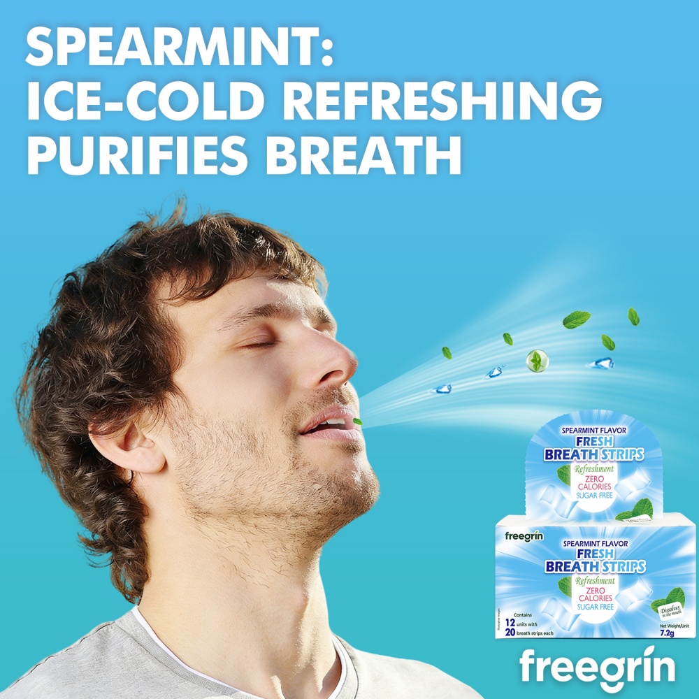 FREEGRIN Spearmint Flavored Fr - Teeth Whitening Retainer avaliação e preço
