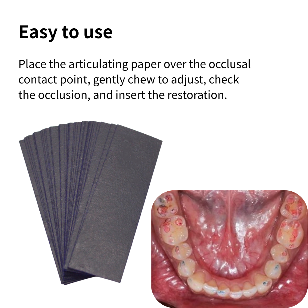 AG 300 Sheets Dental Bite Pape - Teeth Whitening Retainer avaliação e preço