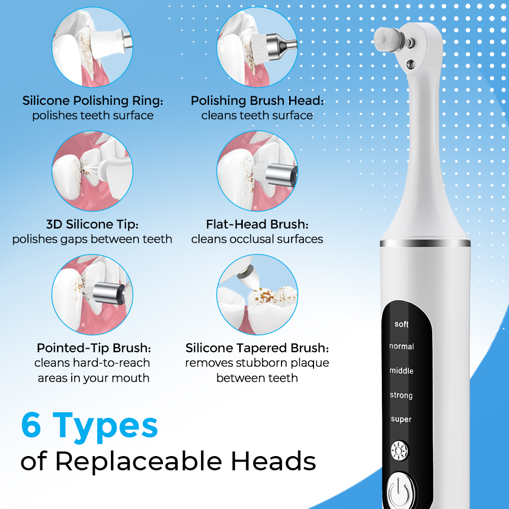 Electric Tooth Polisher Teeth  - Teeth Whitening Brush avaliação e preço
