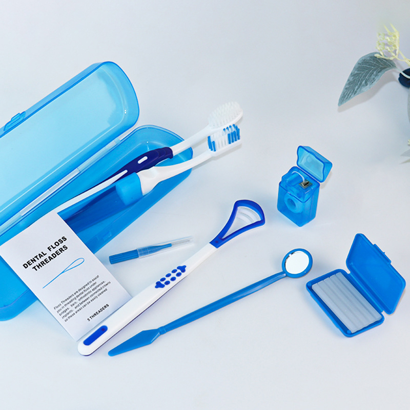 8pcs/set Dental Care Brush Kit - Teeth Whitening Brush avaliação e preço