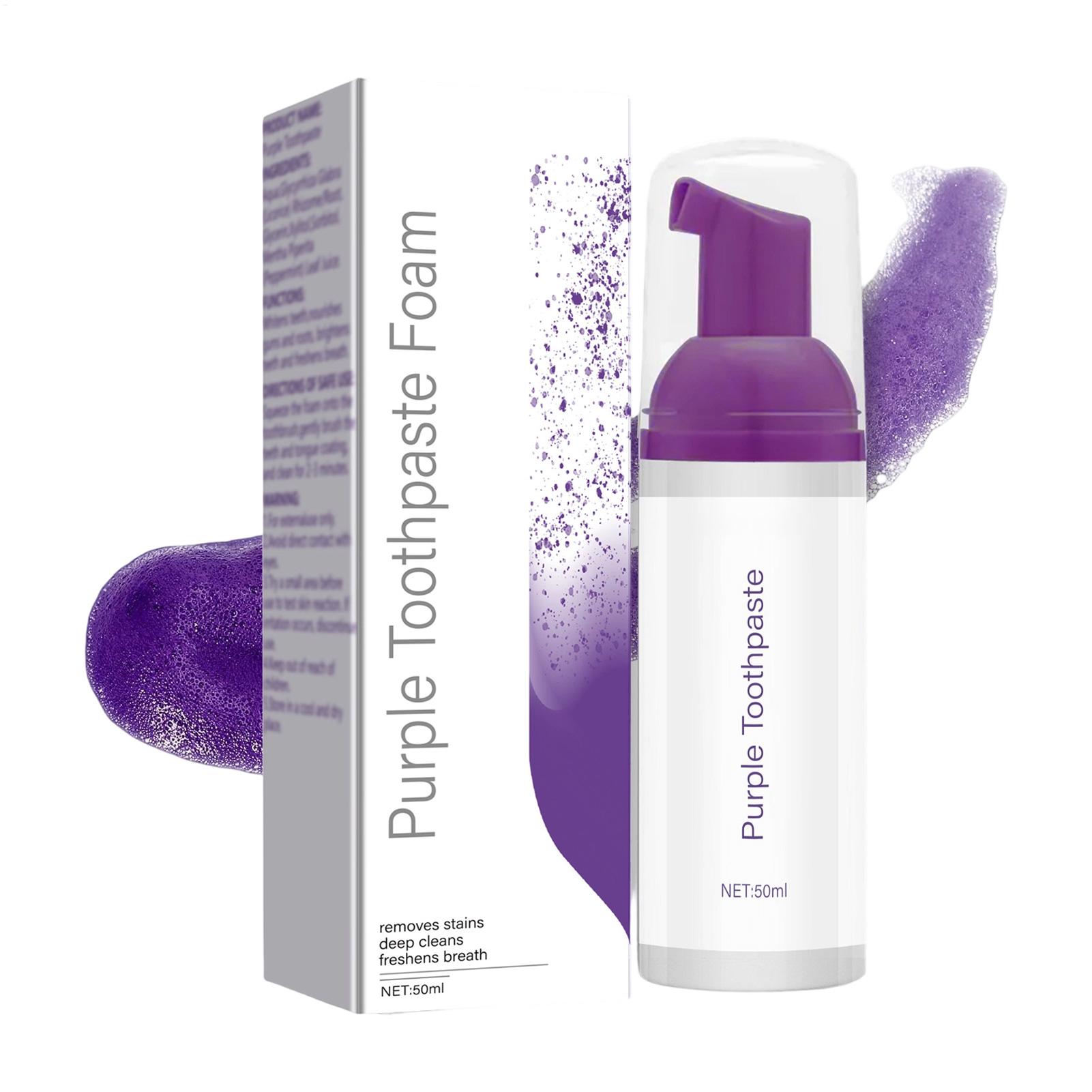 Mousse Toothpaste 50ml Brighte - Teeth Whitening Before And After avaliação e preço