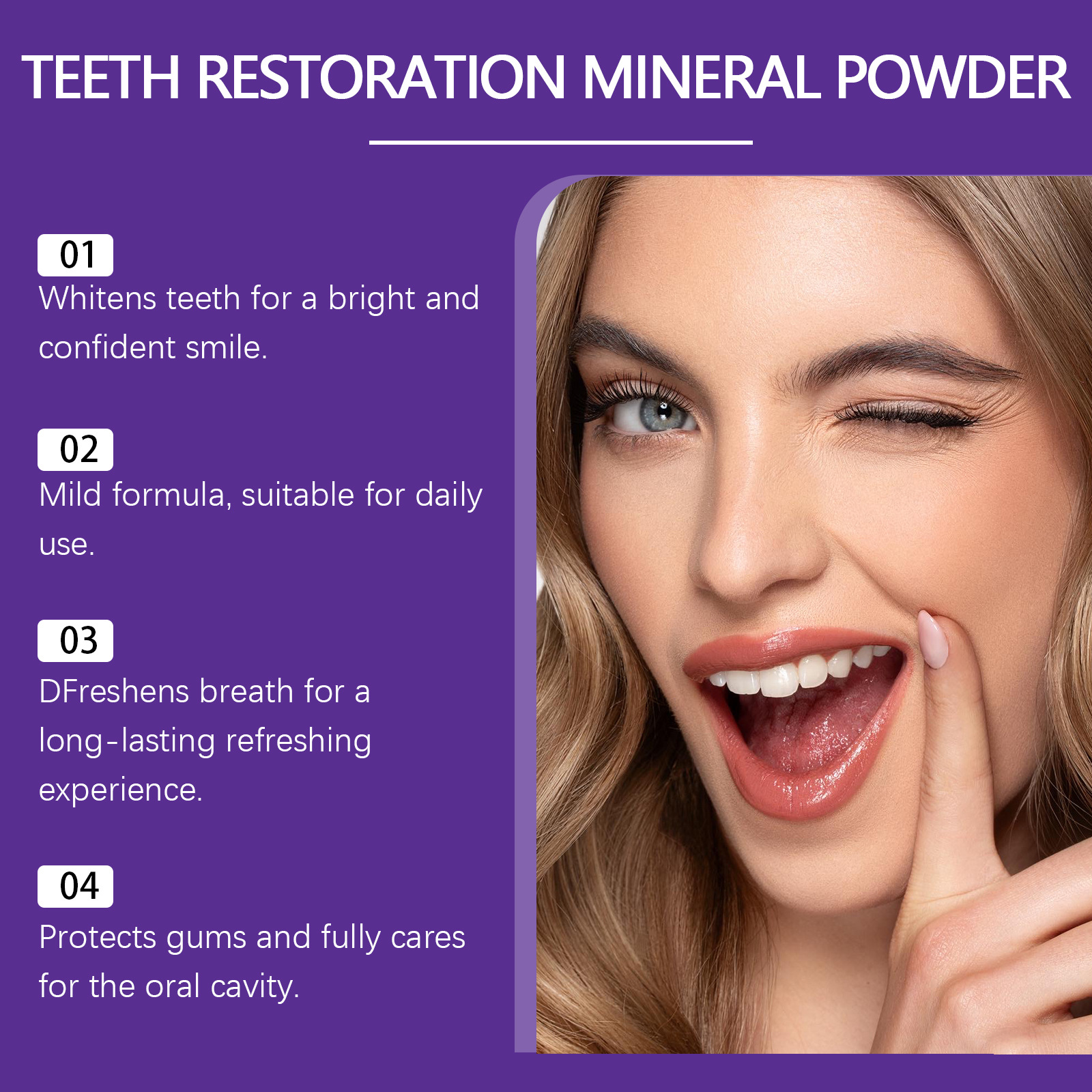 Teeth Restoration Mineral Powd - Teeth Whitening Session avaliação e preço