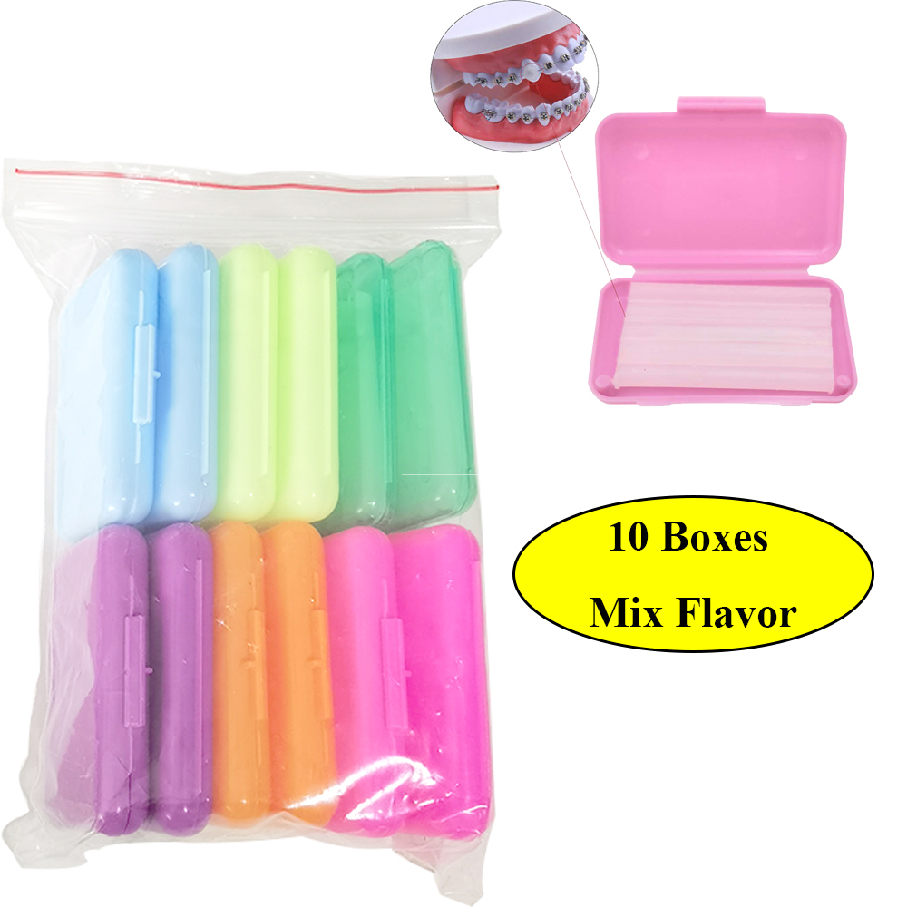 10box Dental Orthodontic Relie - Teeth Whitening For Braces avaliação e preço