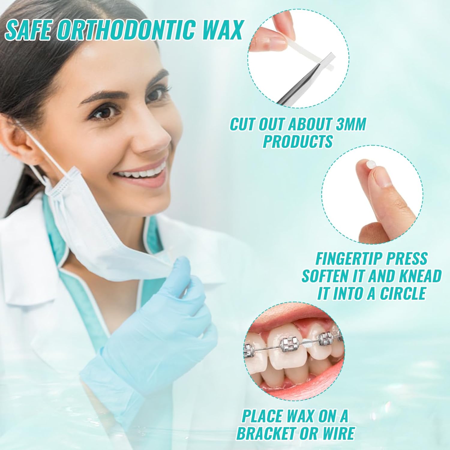 10box Dental Orthodontic Relie - Teeth Whitening For Braces avaliação e preço