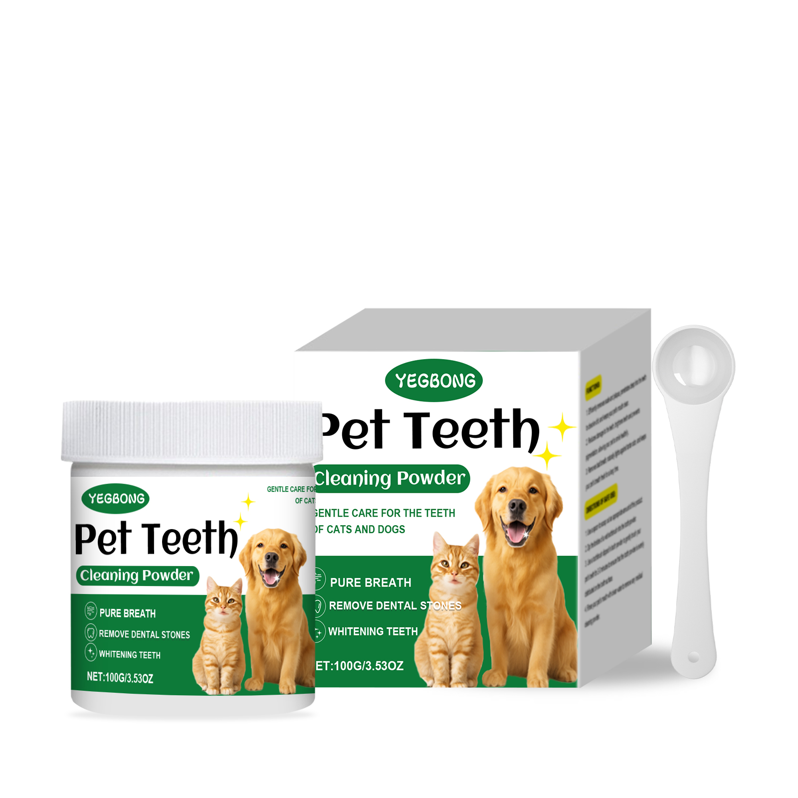 Pet Teeth Cleaning Powder Redu - Teeth Whitening Session avaliação e preço