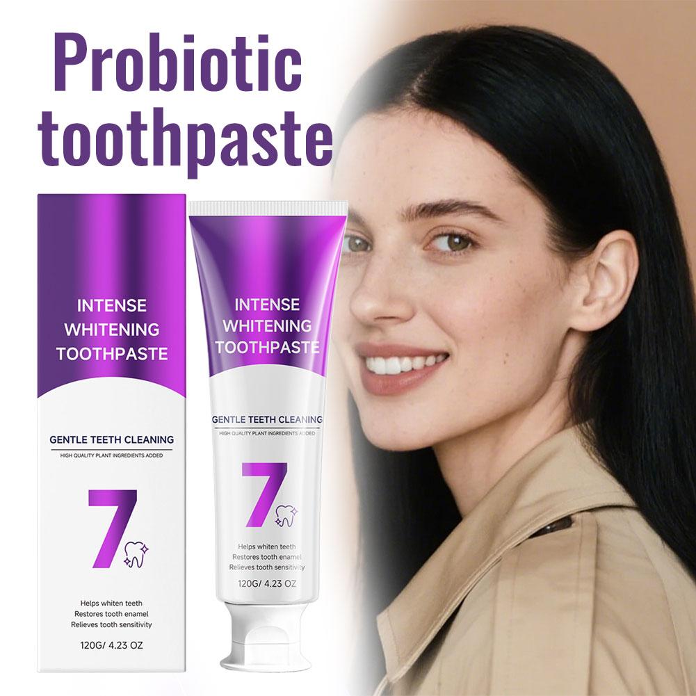120g Probiotic Teeth Whitening - Teeth Whitening Toothpaste avaliação e preço