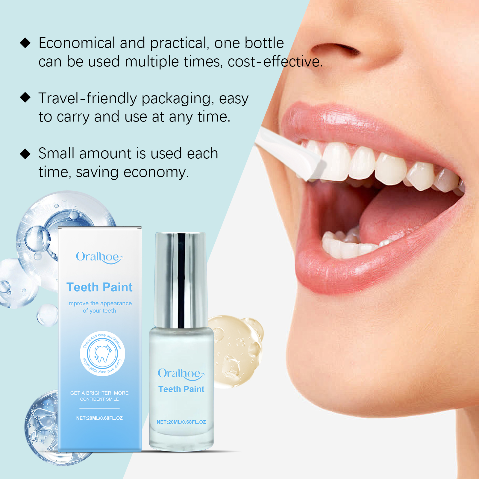 20ml Teeth Whitening Paint - I - Teeth Whitening Fast avaliação e preço
