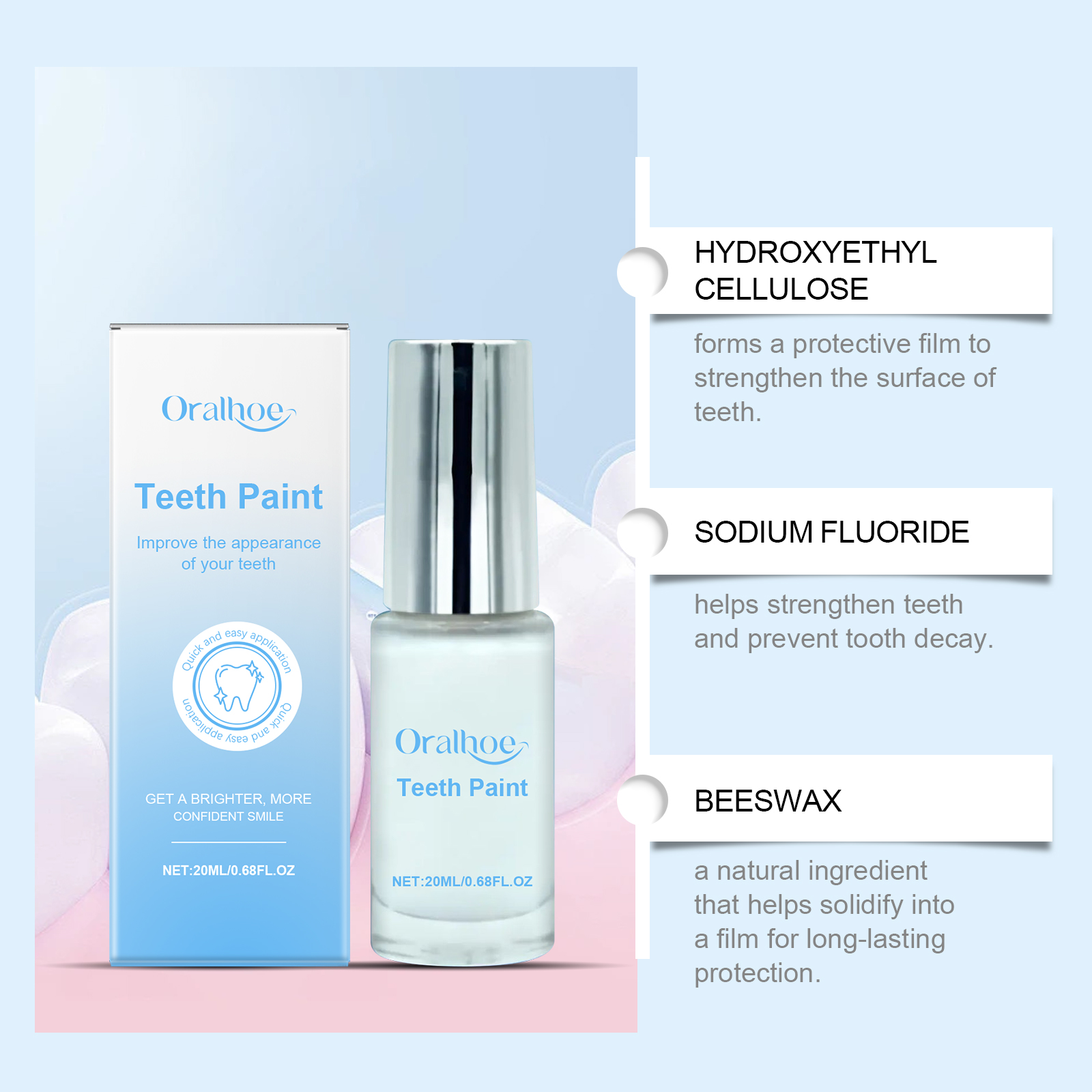 20ml Teeth Whitening Paint - I - Teeth Whitening Fast avaliação e preço