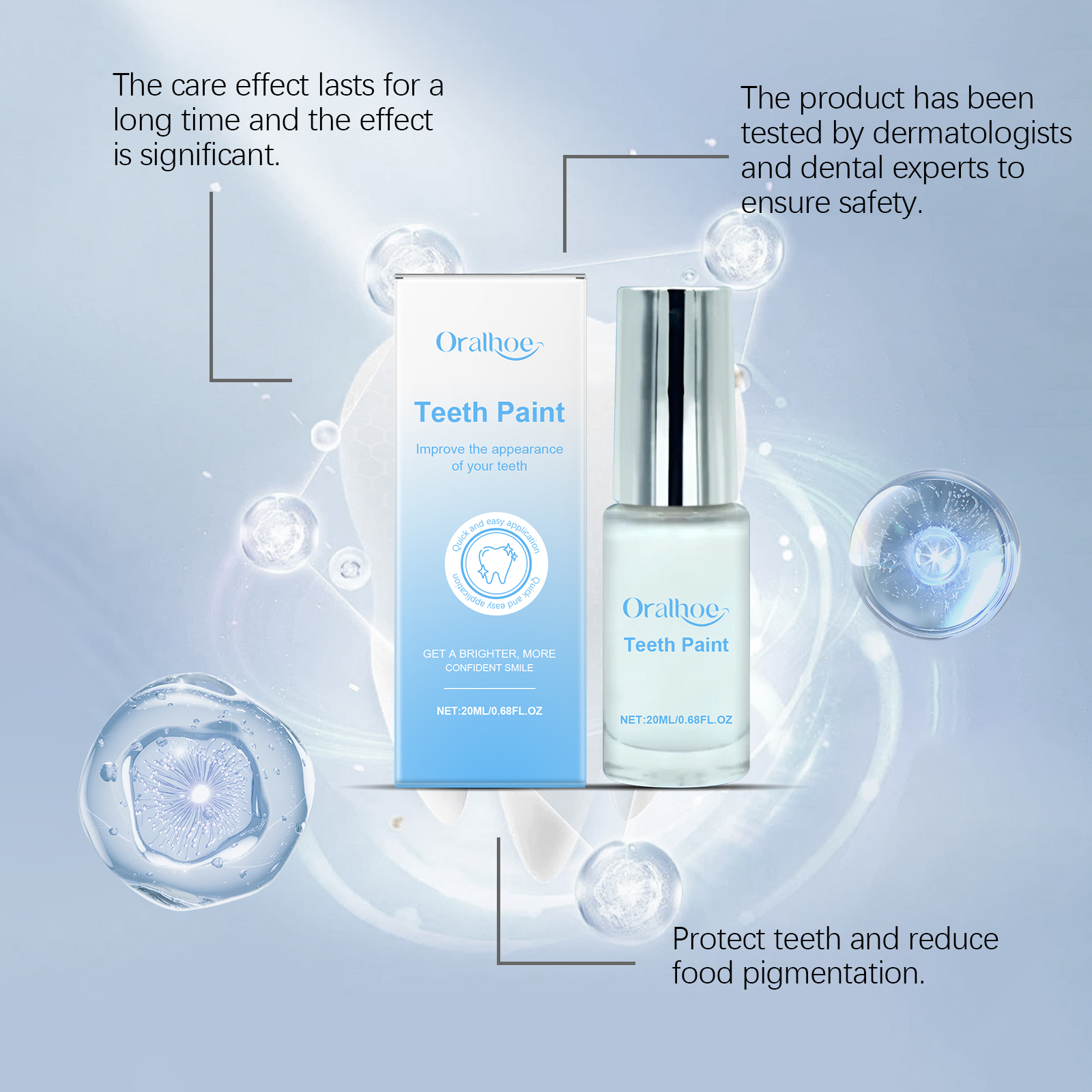 20ml Teeth Whitening Paint - I - Teeth Whitening Fast avaliação e preço