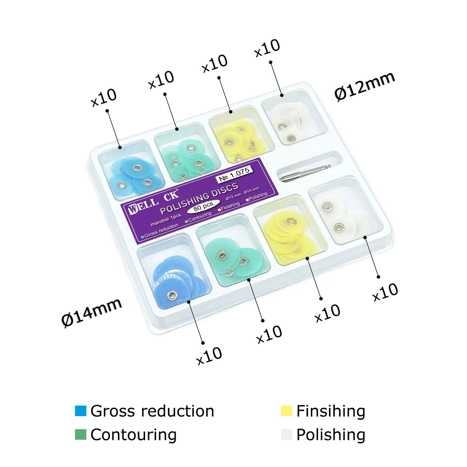 WELLCK Dental Polishing Discs  - Teeth Whitening Express avaliação e preço
