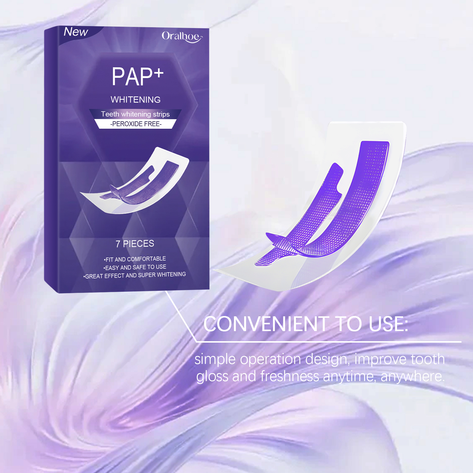 Purple Teeth Whitening Strips  - Teeth Whitening Best avaliação e preço