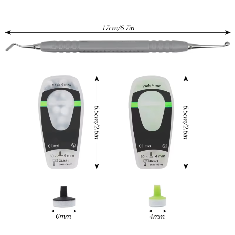 Dental Composite Kit with Foam - Teeth Whitening Session avaliação e preço
