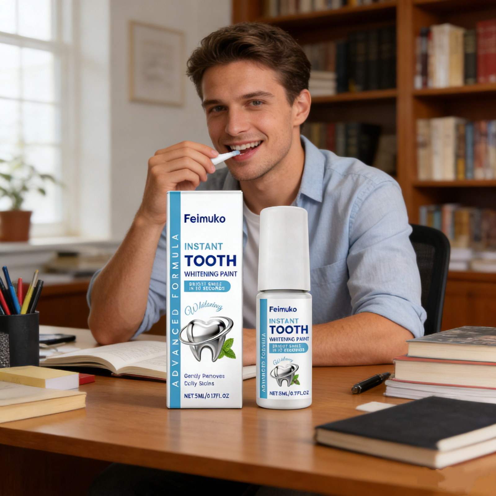 Instant Teeth Whitening Paint  - Teeth Whitening Fast avaliação e preço