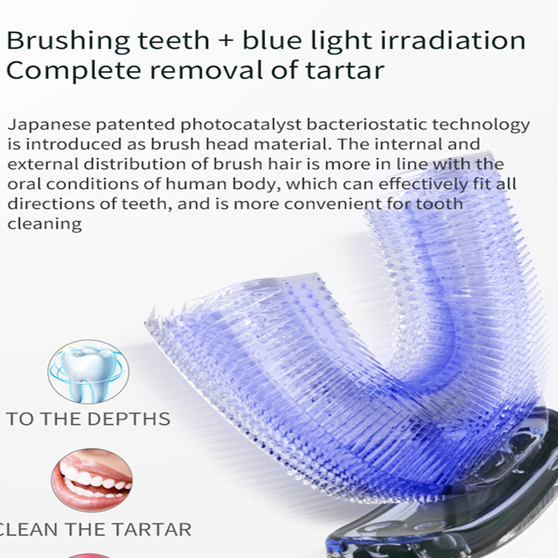 U-shaped automatic ultrasonic  - Teeth Whitening With Blue Light avaliação e preço