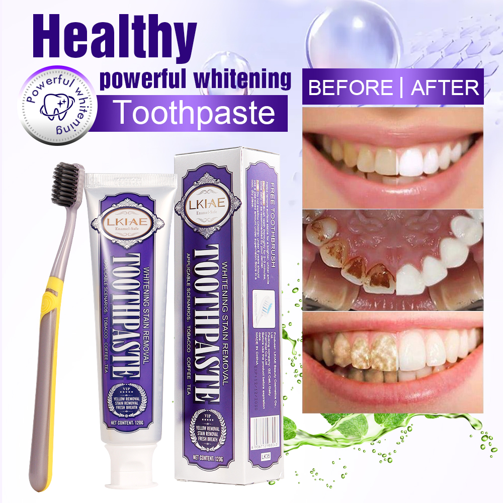 LKIAE White Teeth Whitening To - Teeth Whitening Toothpaste avaliação e preço