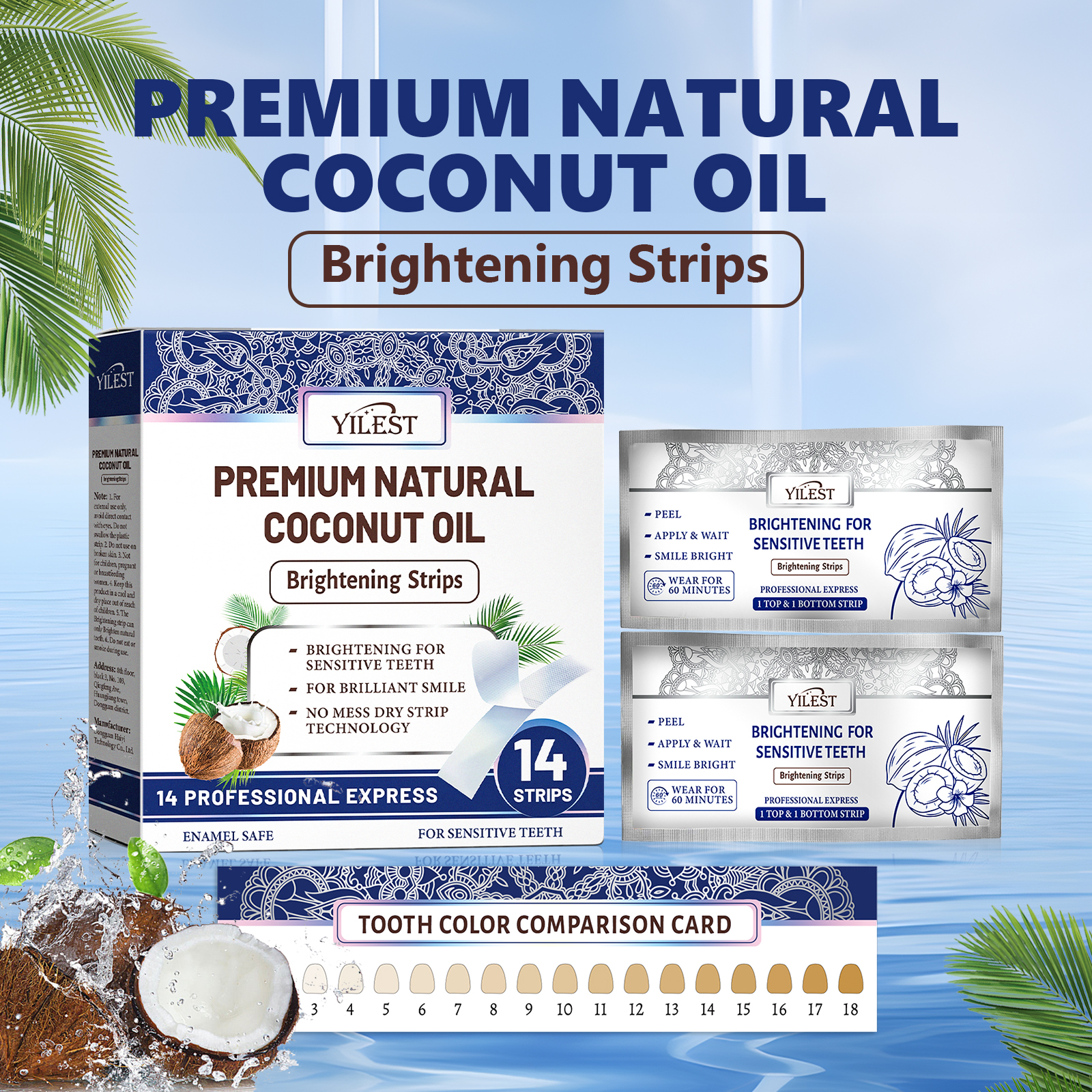 Teeth Whitening Strips 14pcs C - Teeth Whitening Best avaliação e preço