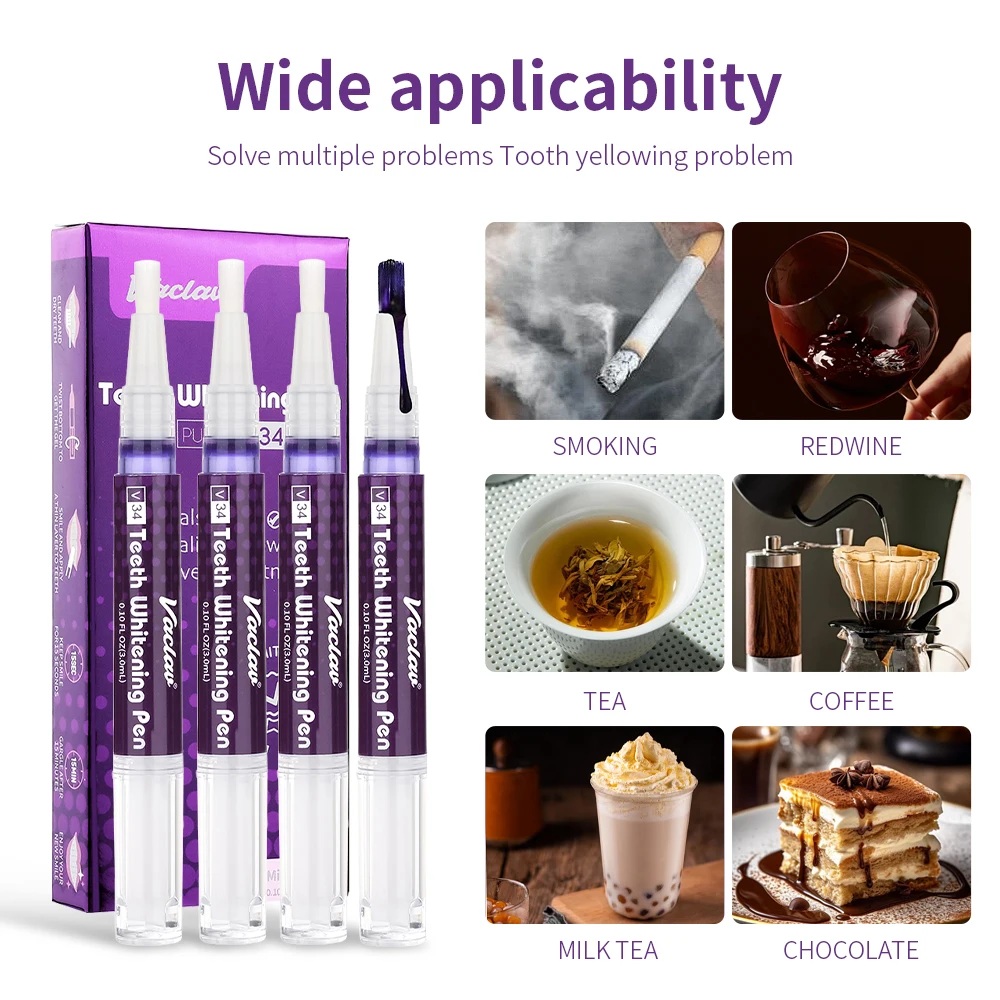 Vaclav V34 Purple teeth whiten - Teeth Whitening Retainer avaliação e preço