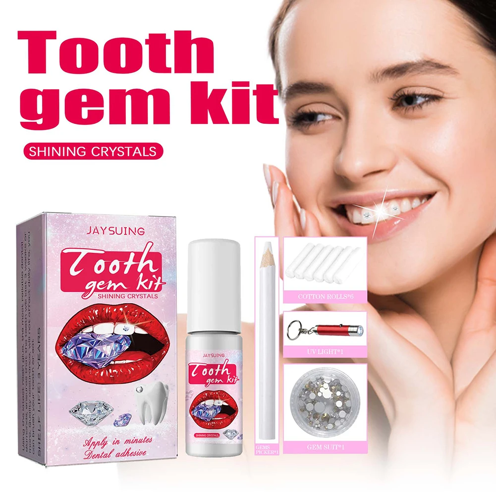 DIY Tooth Gems Kit with Crysta - Teeth Whitening Zoom avaliação e preço