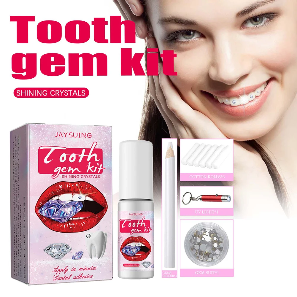 DIY Tooth Gems Kit with Crysta - Teeth Whitening Zoom avaliação e preço