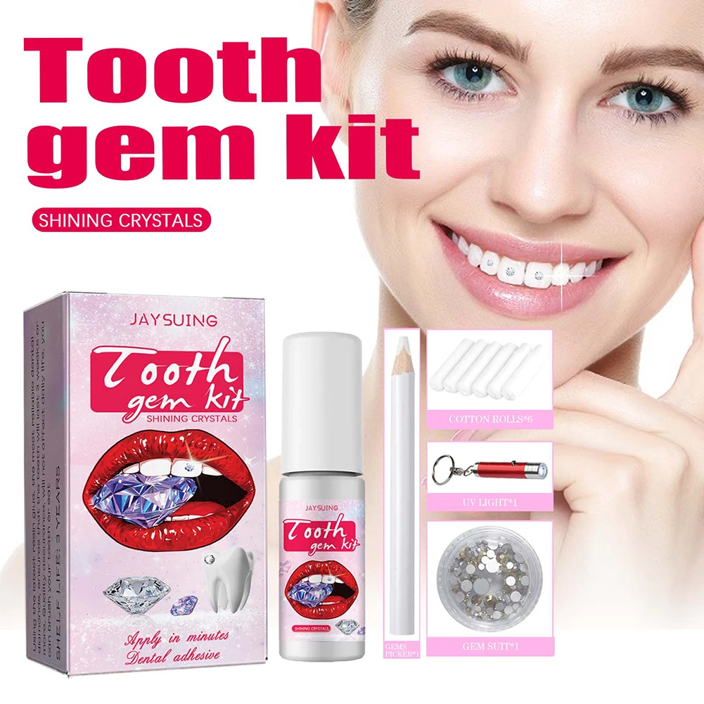 DIY Tooth Gems Kit with Crysta - Teeth Whitening Zoom avaliação e preço