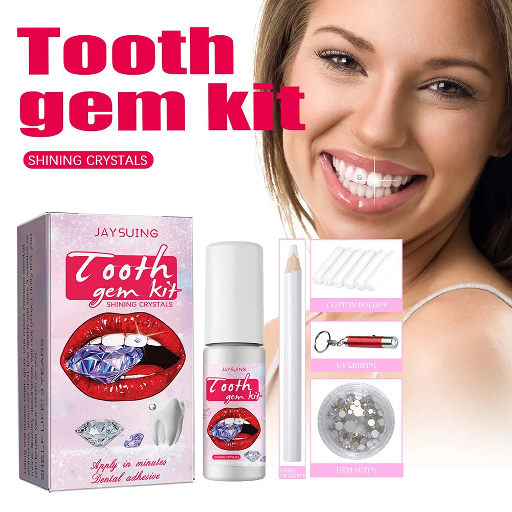 DIY Tooth Gems Kit with Crysta - Teeth Whitening Zoom avaliação e preço