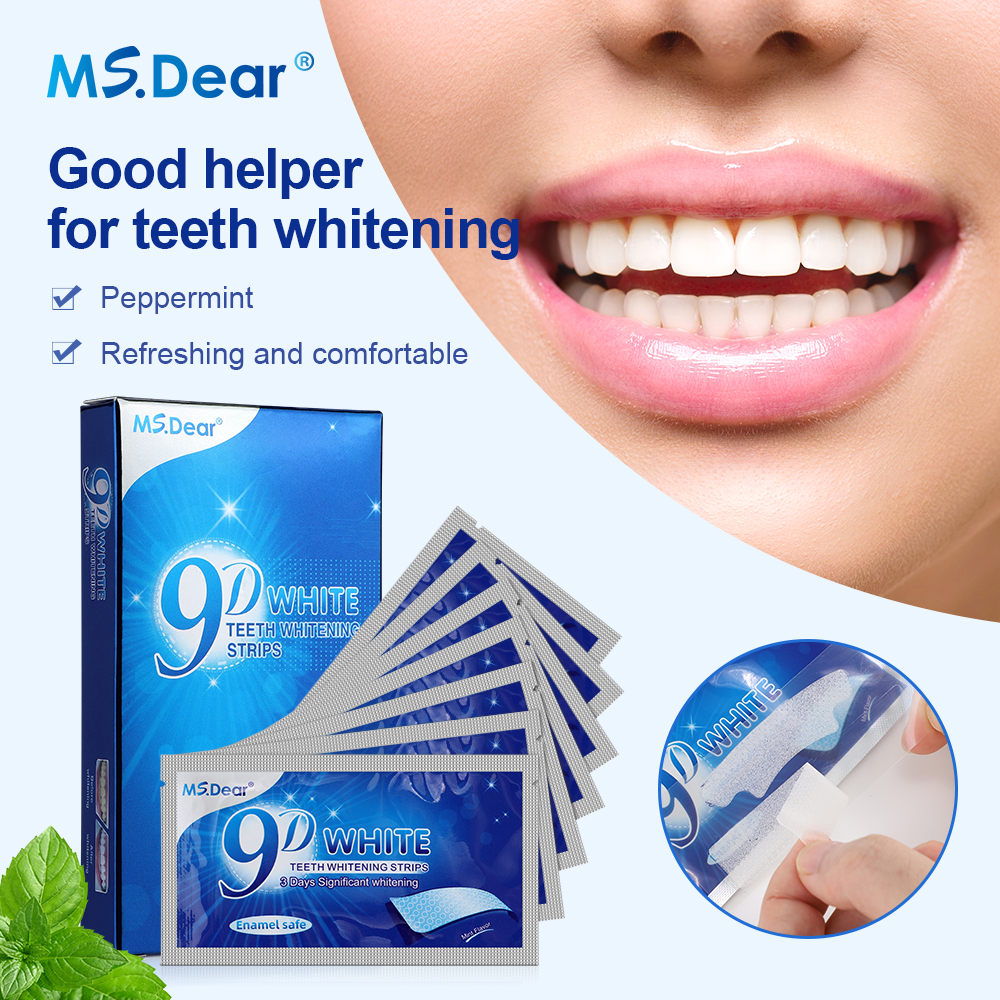 Teeth Whitening Strips Cleansi - Teeth Whitening Retainer avaliação e preço