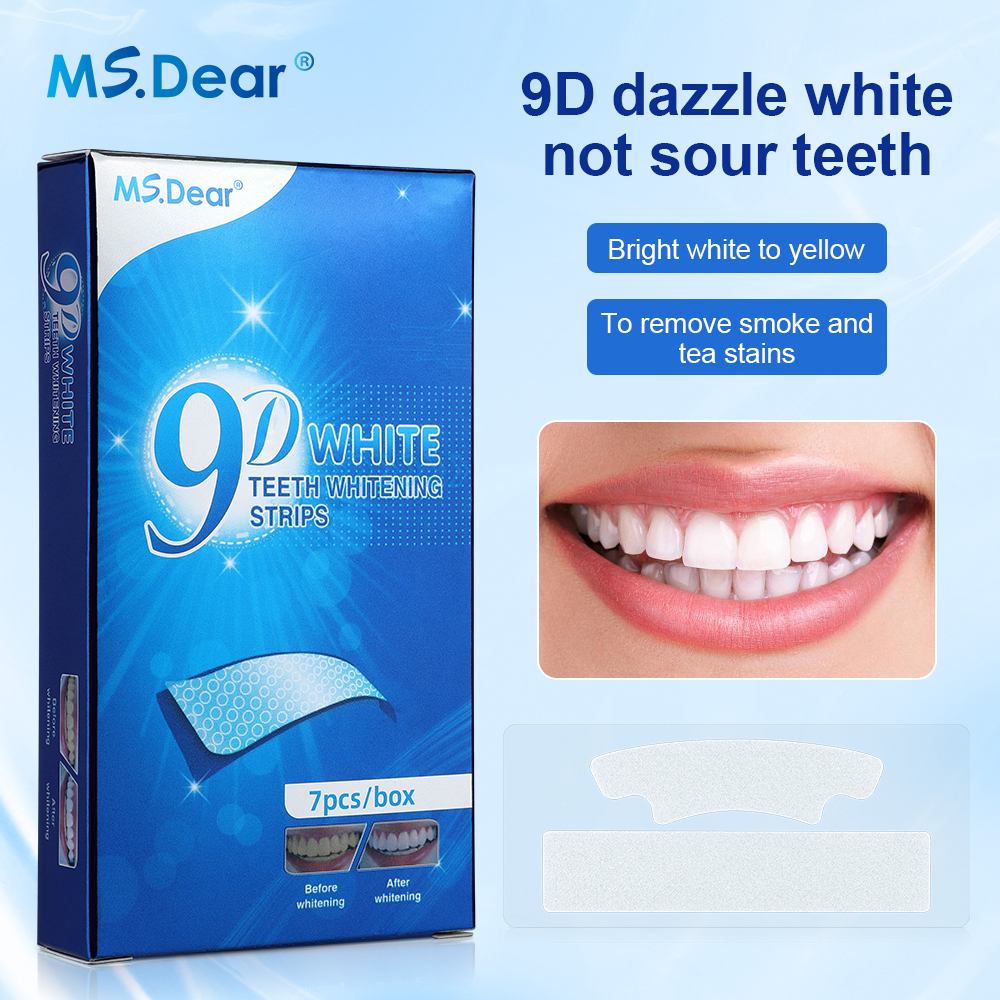 Teeth Whitening Strips Cleansi - Teeth Whitening Retainer avaliação e preço